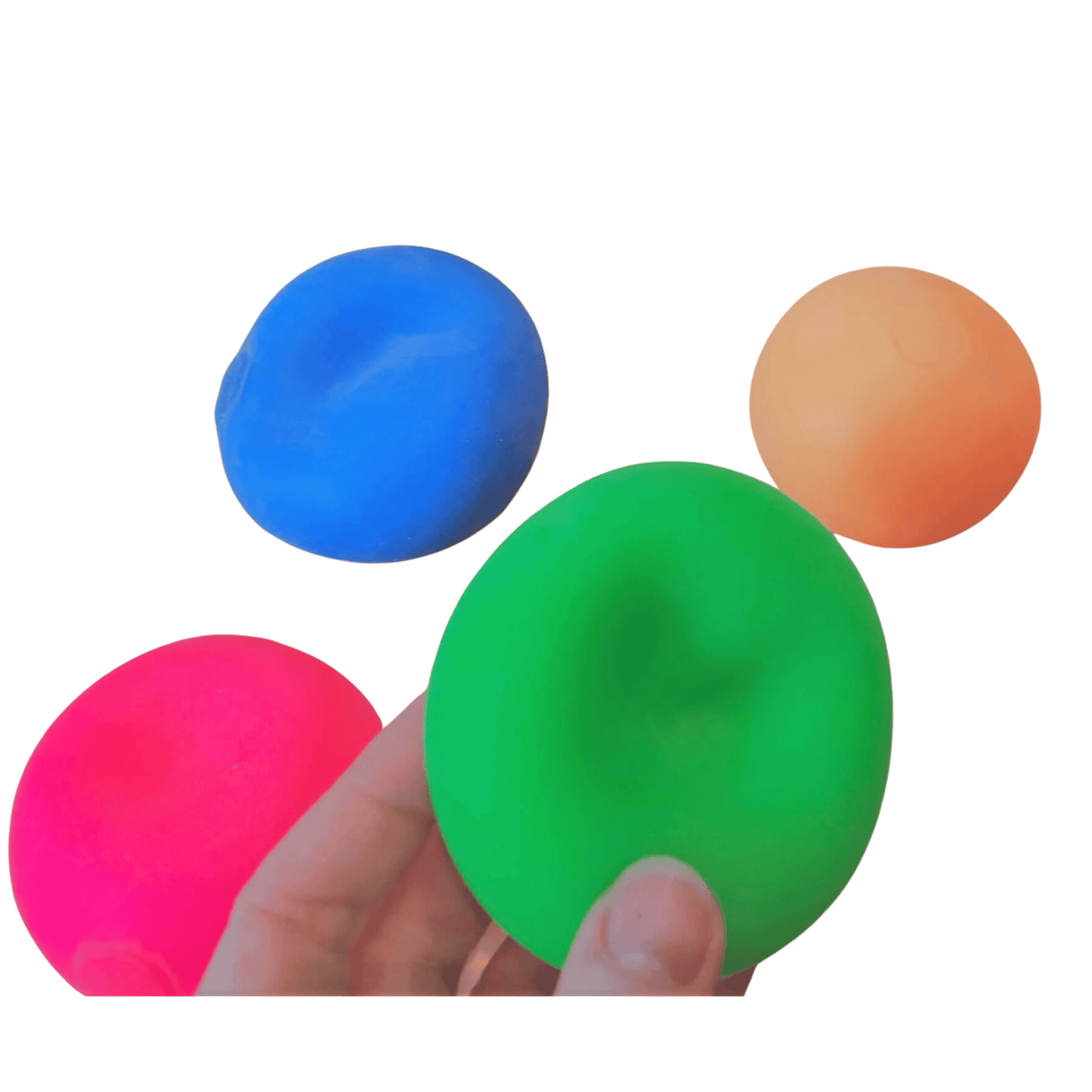 Mouldable clay stress balls