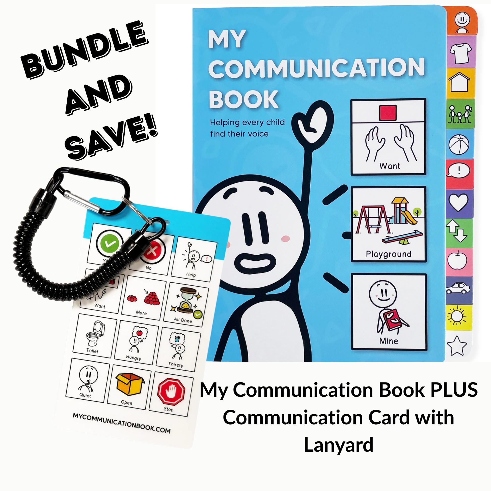 My Communication Book and Cards Bundle