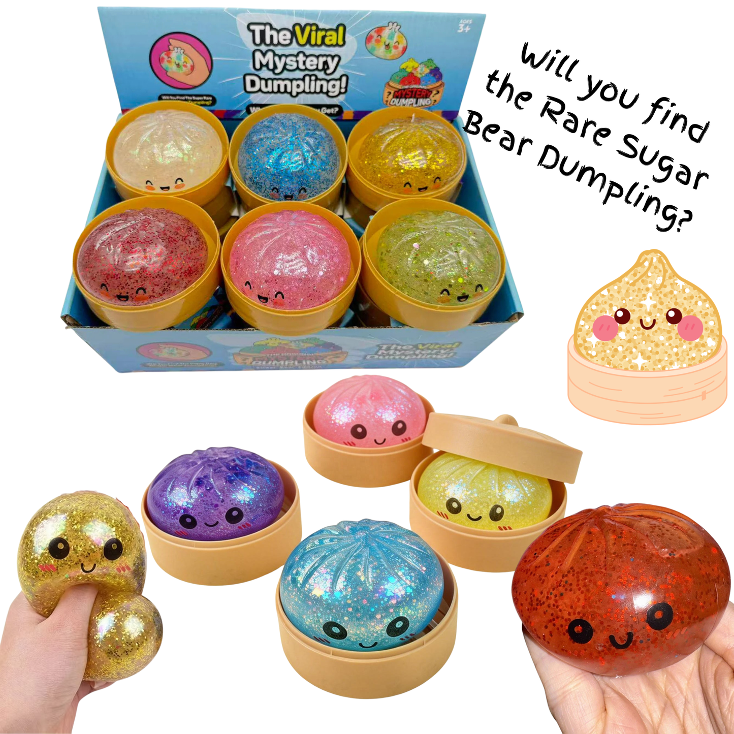 Original Mystery Dumpling Squishy Blind Box