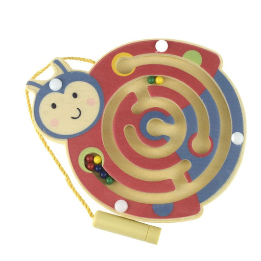 Wooden Labyrinth Insect shape ladybird