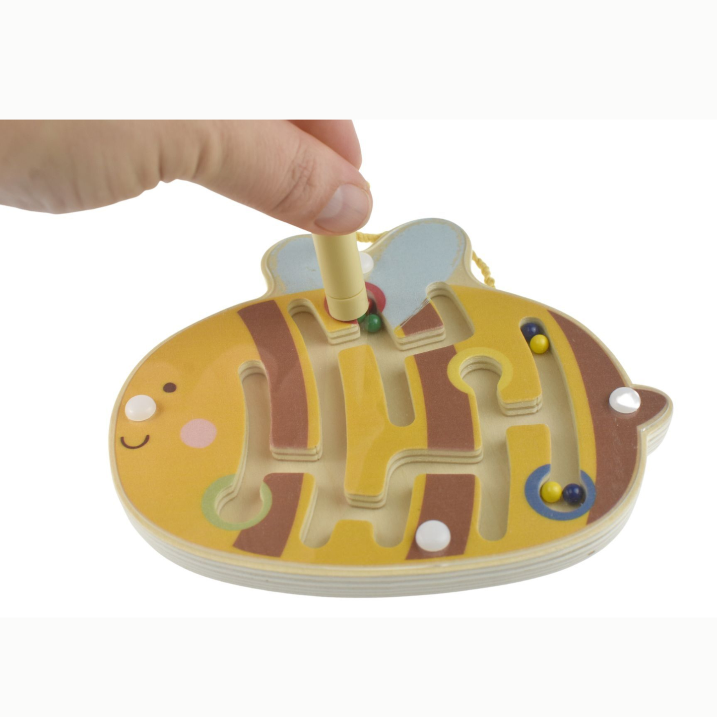 Wooden Labyrinth Insect shape Bee