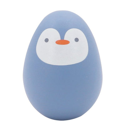 Wooden animal egg shaker Penguin