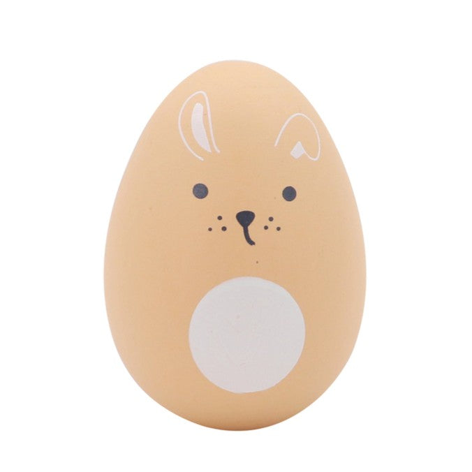 Wooden animal egg shaker Rabbit