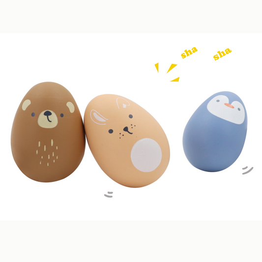 Animal Egg Shakers Pack of 3