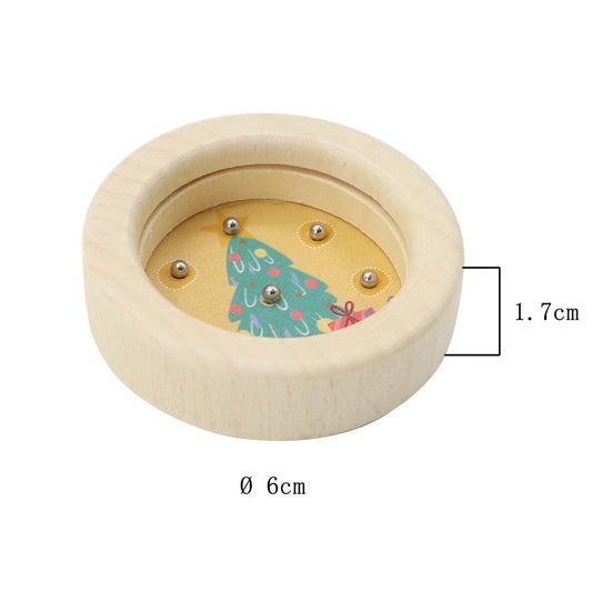 Christmas Wooden Ball Balance Game