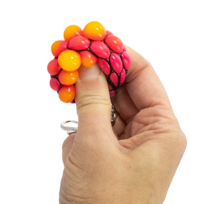 Gooey Mesh Keyring orange