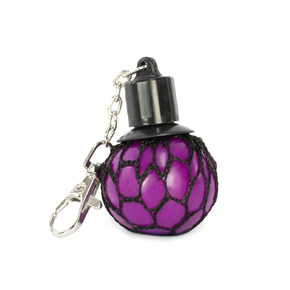 Gooey Mesh Keyring purple