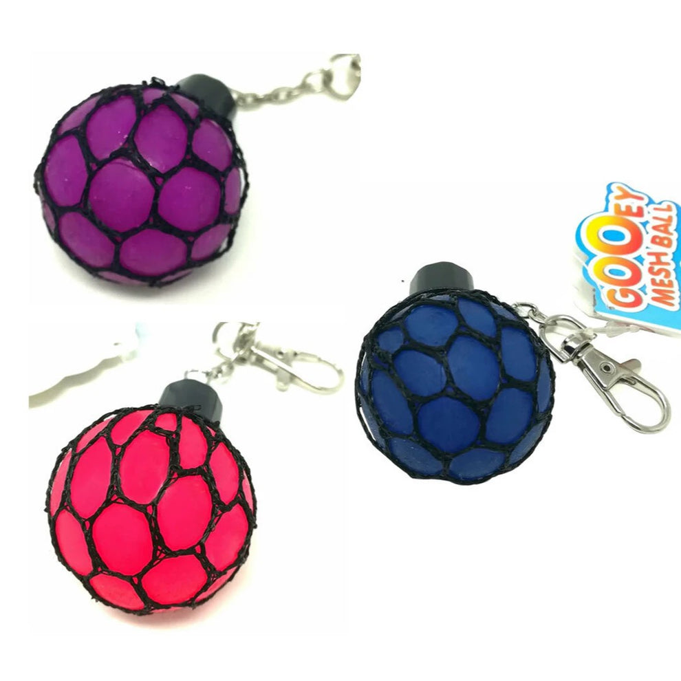 Mesh Keychain Gooey Mesh Keyring | Portable Tactile Experience – Sensory Street