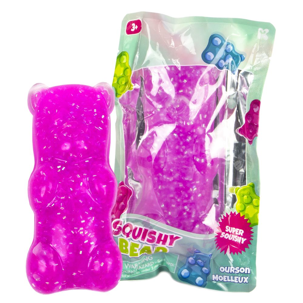 Squishy Gummy Bears purple