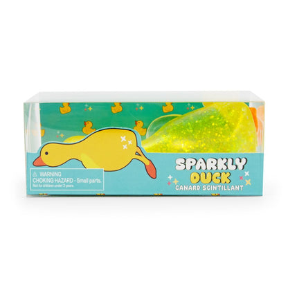Sparkly Squishy Duck in box