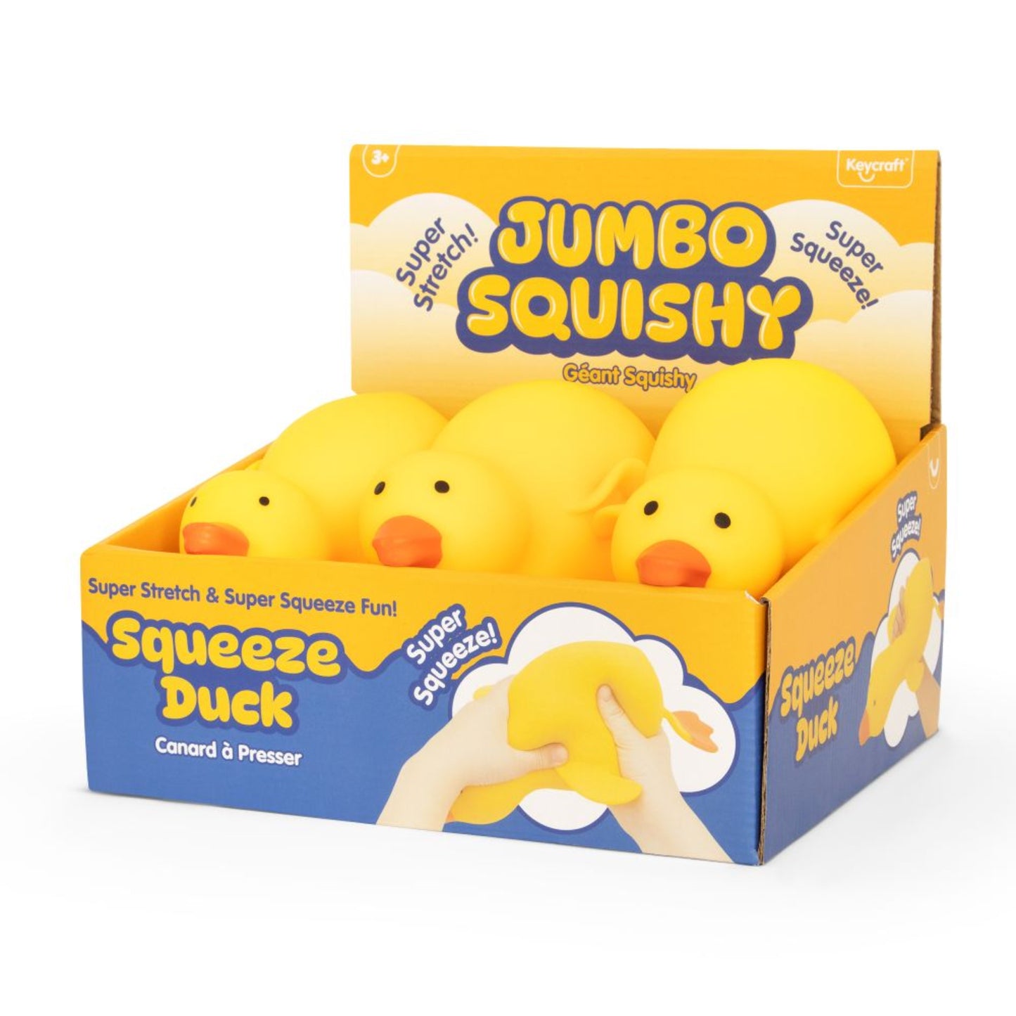 NV987 Jumbo Squishy Duck in box