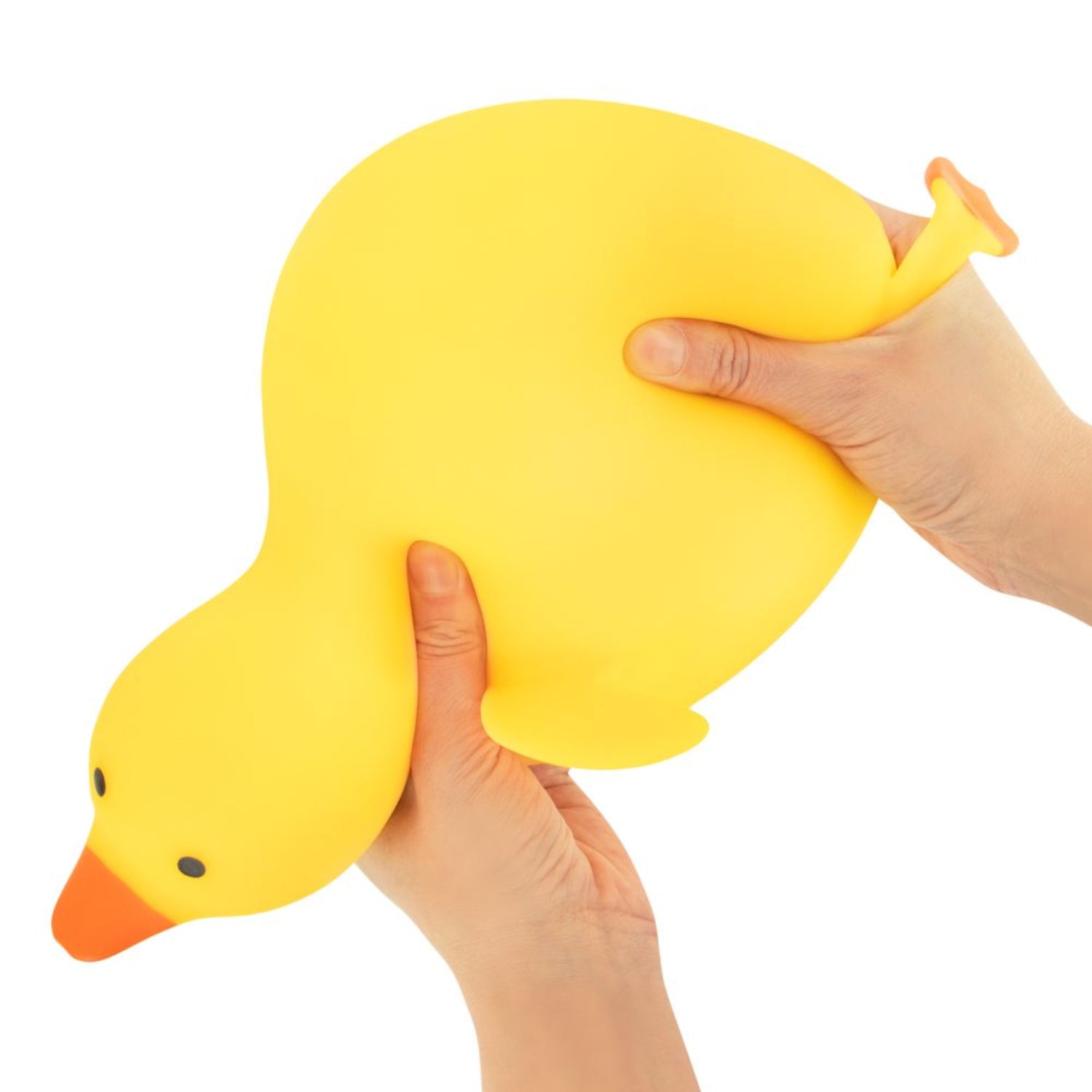 NV987 Jumbo Squishy Duck in hand
