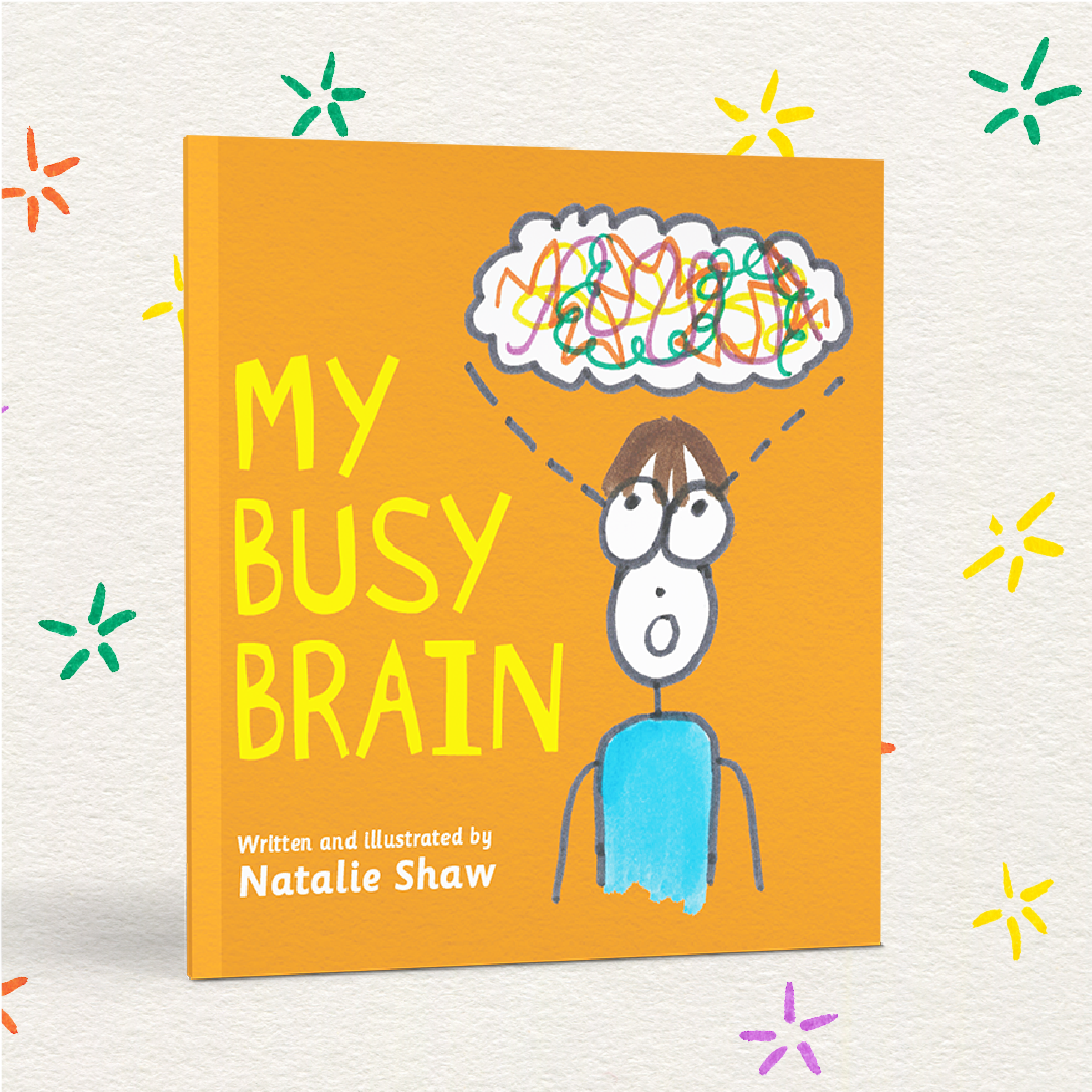 My Busy Brain Book by Natalie Shaw | Introduction to ADHD – Sensory Street