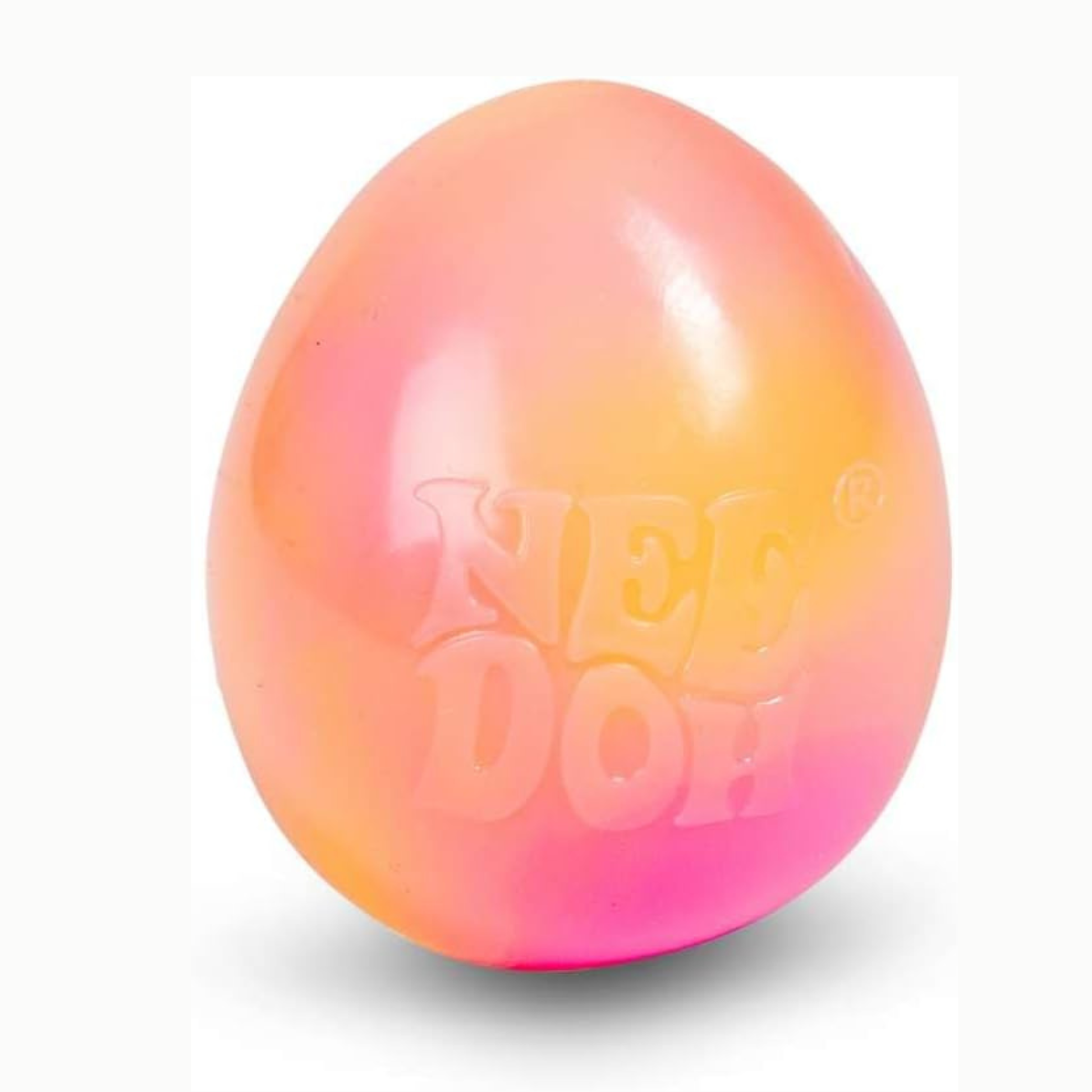 Nee Doh Dippin Dazzler Egg Smooth Sunrise