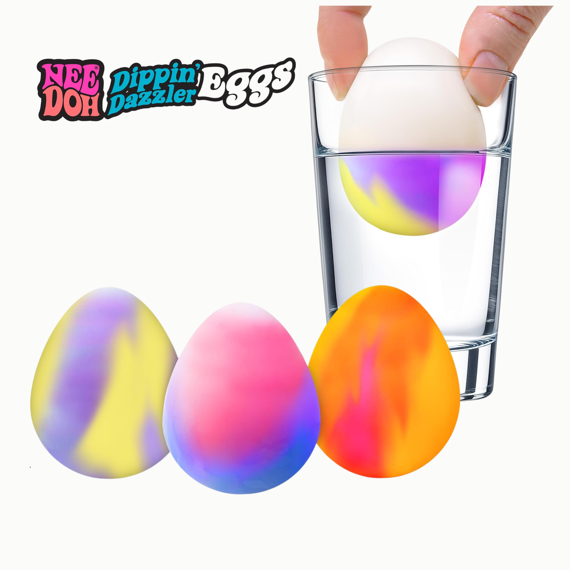 Nee Doh Dippin Dazzler Egg Main Image