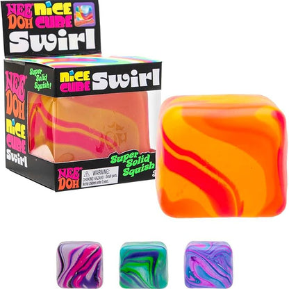 the orange needoh swirl squishy
