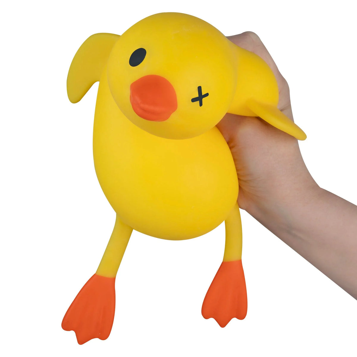 Easy Sqweezy Jumbo Goose Squishy yellow