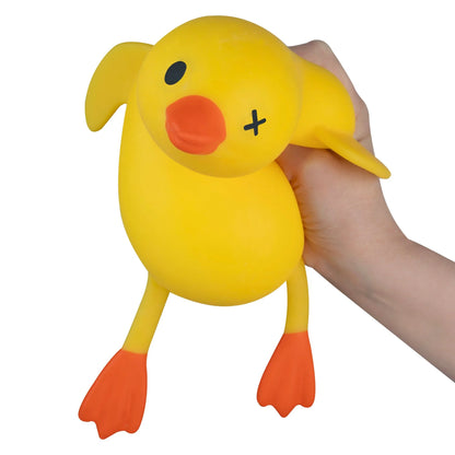 Easy Sqweezy Jumbo Goose Squishy yellow