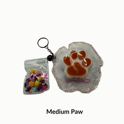 paw taba squishy brown and white
