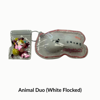 Animal duo with white specks Taba Squishy