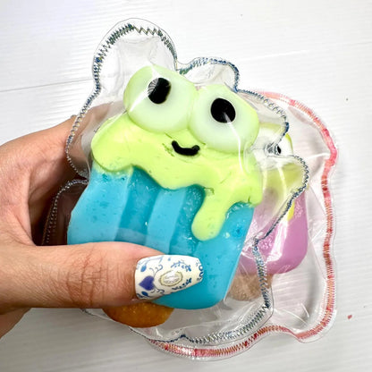 Oh Squish Me Taba Froggy Ice Cream blue