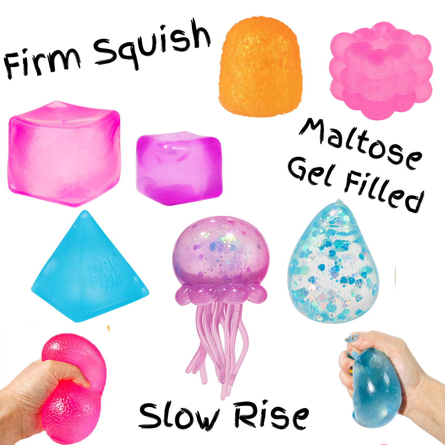 Original Firm Squishy Toys Maltose gel filled
