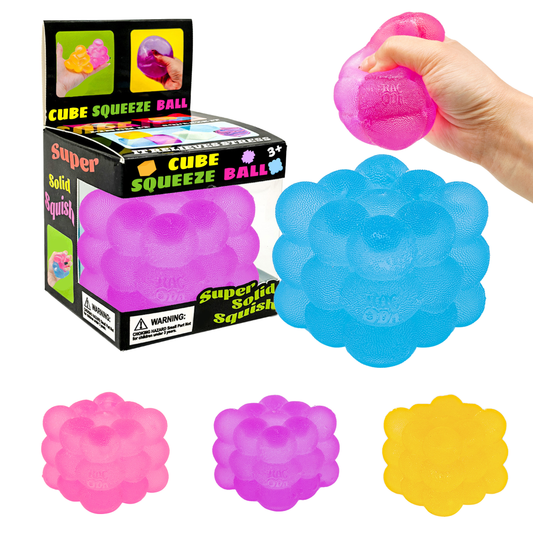 Original Firm Squishy Toys Maltose gel filled Bumpy Cube