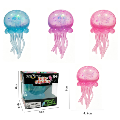 Original Firm Squishy Toys Maltose gel filled Jellyfish