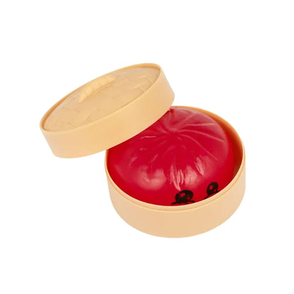 Scrunchems sugar dumplings red being opened