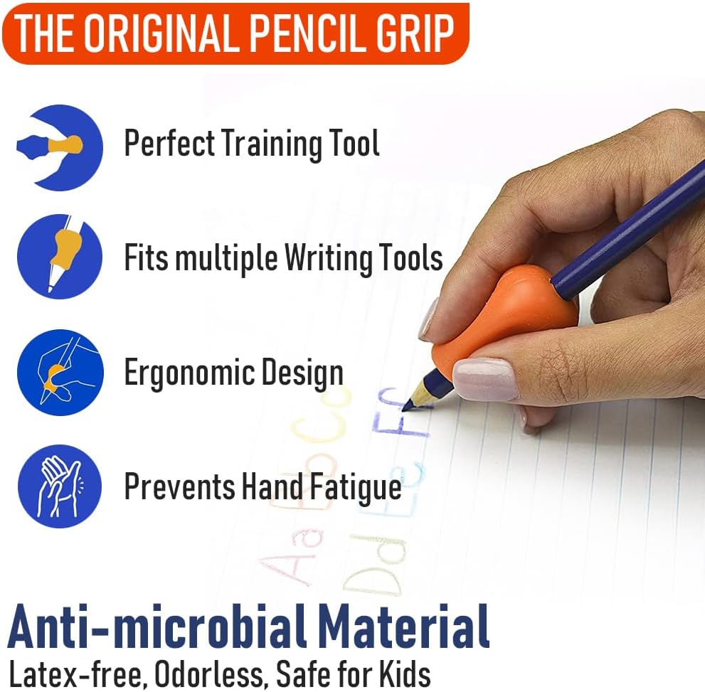 features of Ergo Pencil Grips Pack of 6