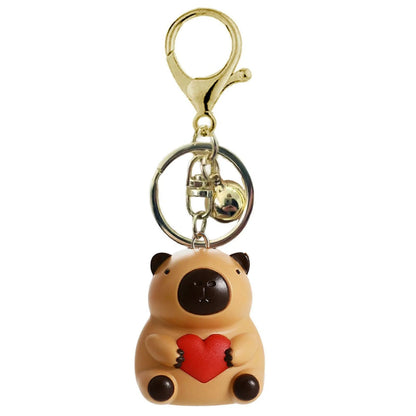Talking Capybara Keychain