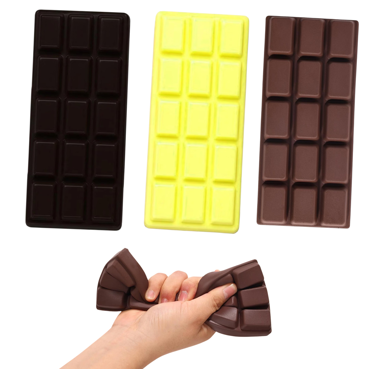 Squishy Slow Rising Scented Chocolate Bar