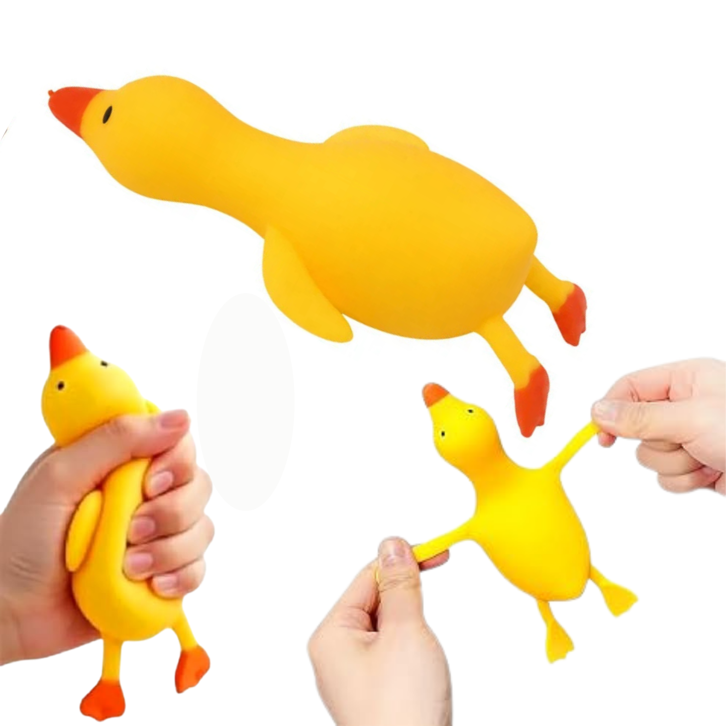 12cm Squishy yellow Duck