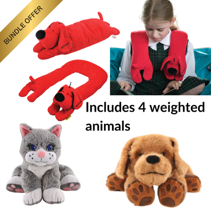 Weighted Therapy Pets Kit Set of 4 - Bundle and save!