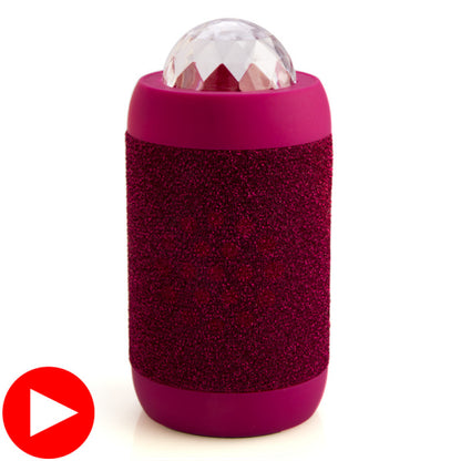 Disco Ball Wireless Speaker pink