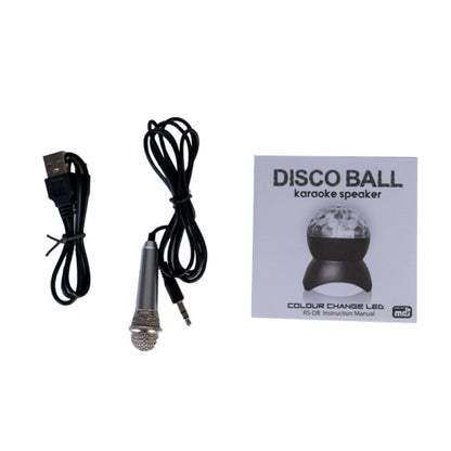 Disco ball Karaoke Speaker microphone