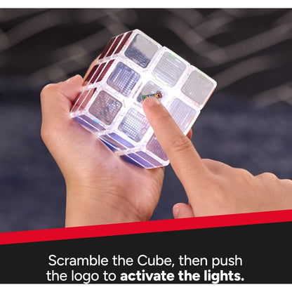 Rubiks Pulse Cube push to activate lights