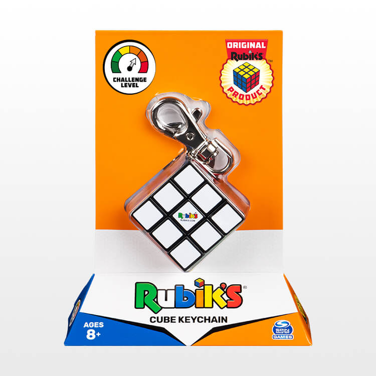 Rubik's Keychain Puzzle in packaging