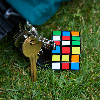 Rubik's Keychain Puzzle on keyring