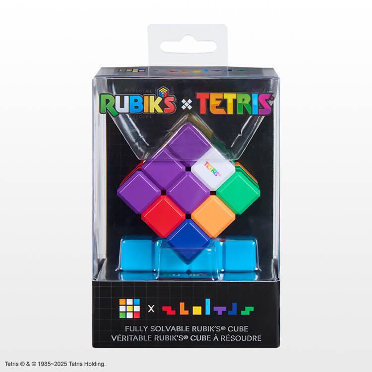 Rubiks Tetris Puzzle in packaging
