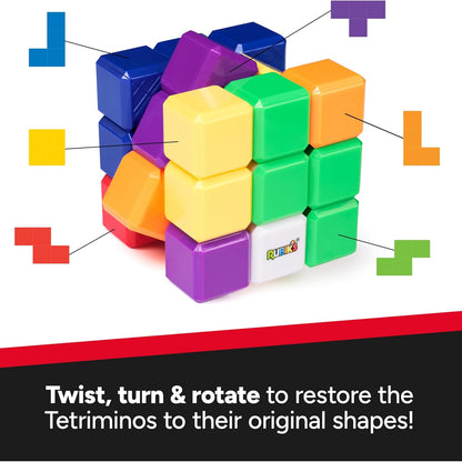 Rubiks Tetris Puzzle shapes