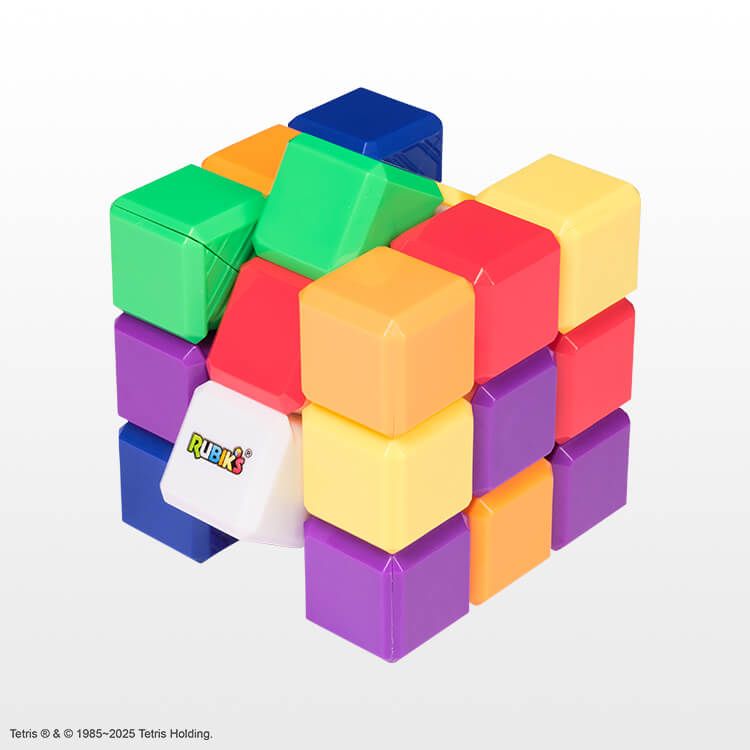 Rubiks Tetris Puzzle twisted