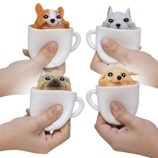 Schylling Pup in a Cup Fidget all dogs