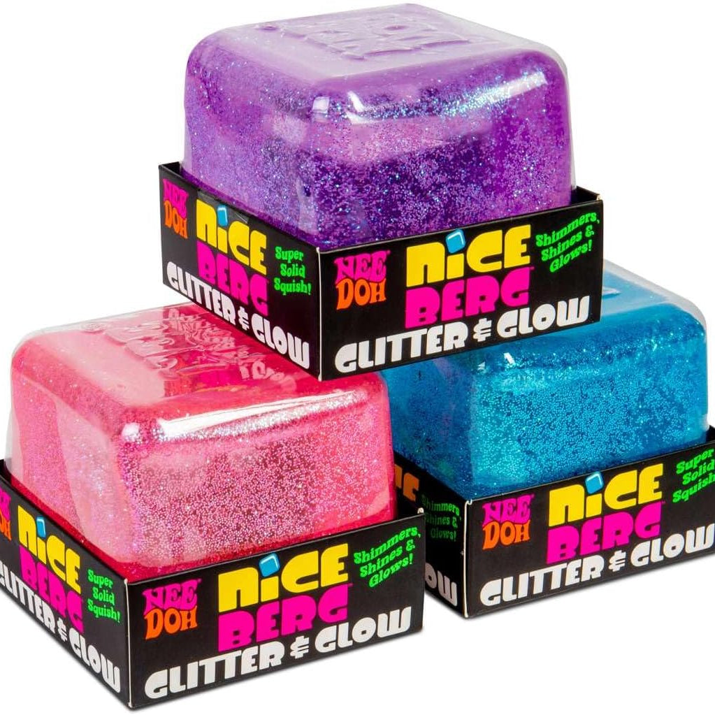 Glitter and Glow Nee Doh Nice Berg all colours