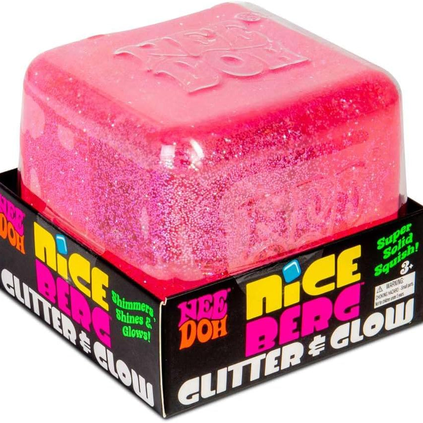 Glitter and Glow Nee Doh Nice Berg Pink