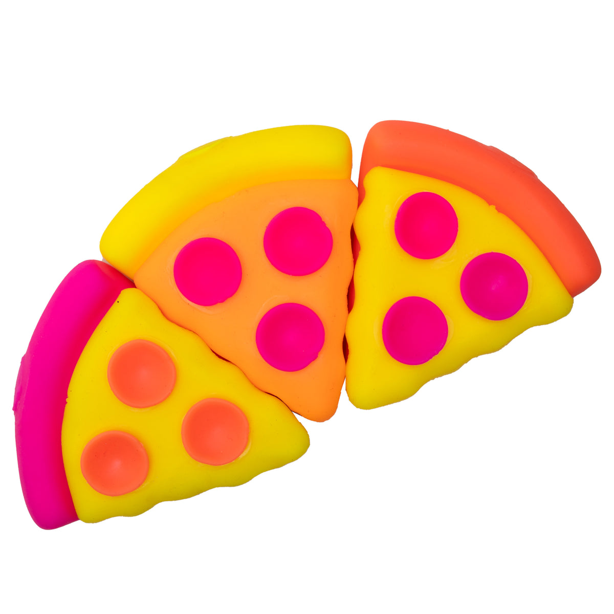 Squeezza Pizza Nee Doh Squishy colours