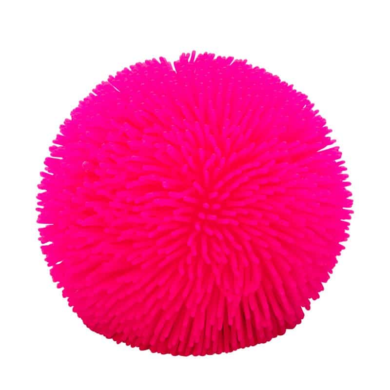 Shaggy Nee Doh Squishy Ball Pink