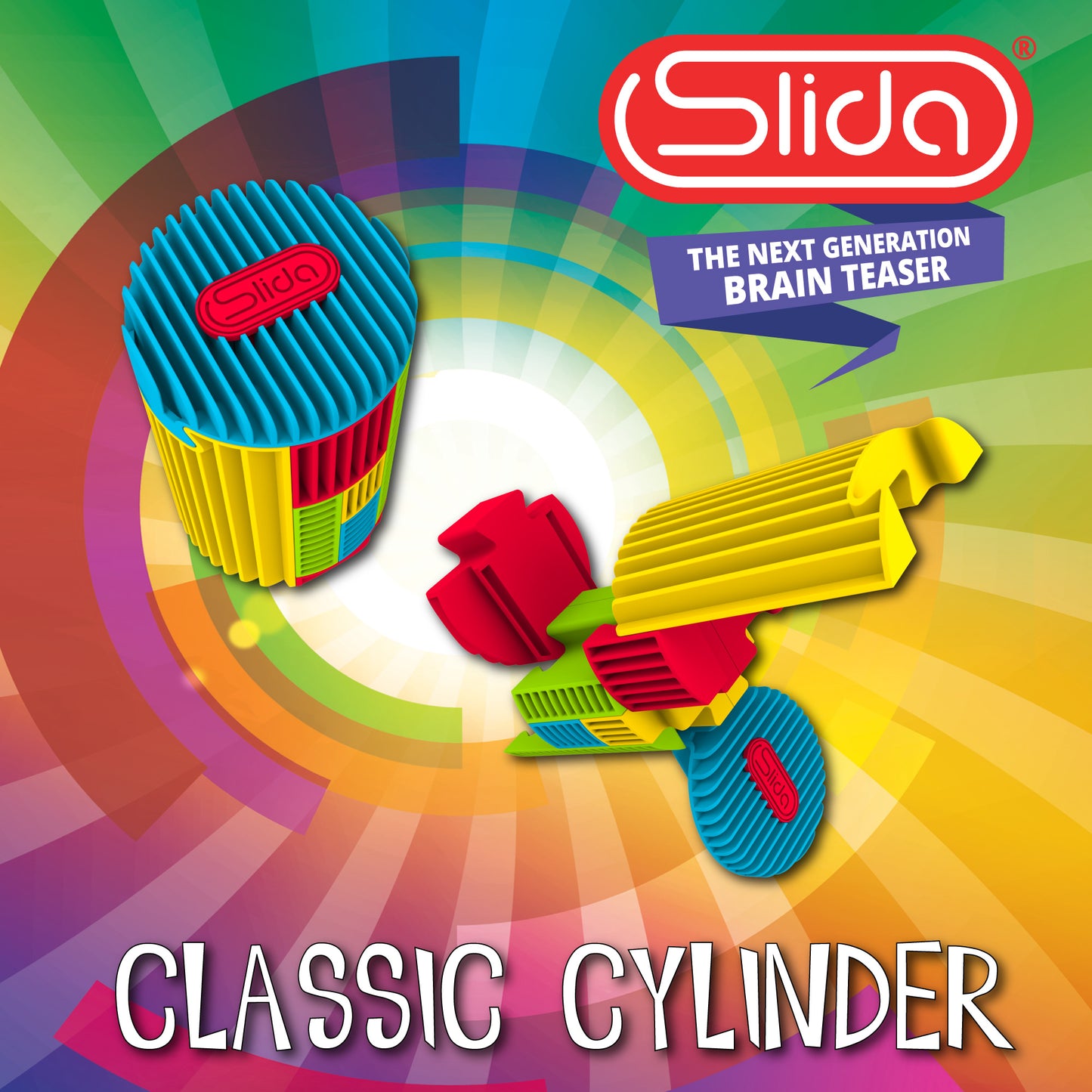 Slida Classic Cylinder 3D Interlocking Puzzle