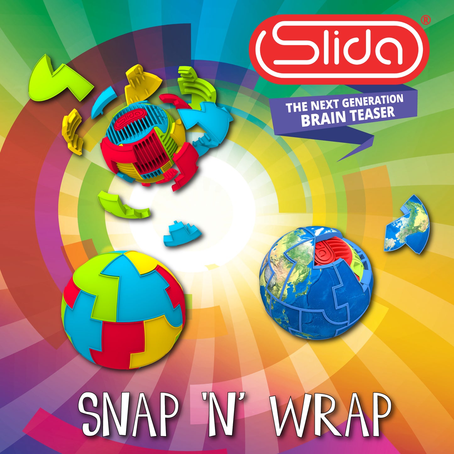 Slida Snap and wrap 3d interlocking fidget puzzle Main image