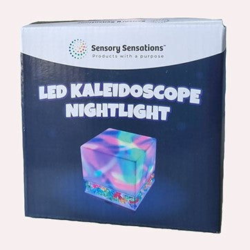 Sensory Sensations Kaleidoscope Night Light in box